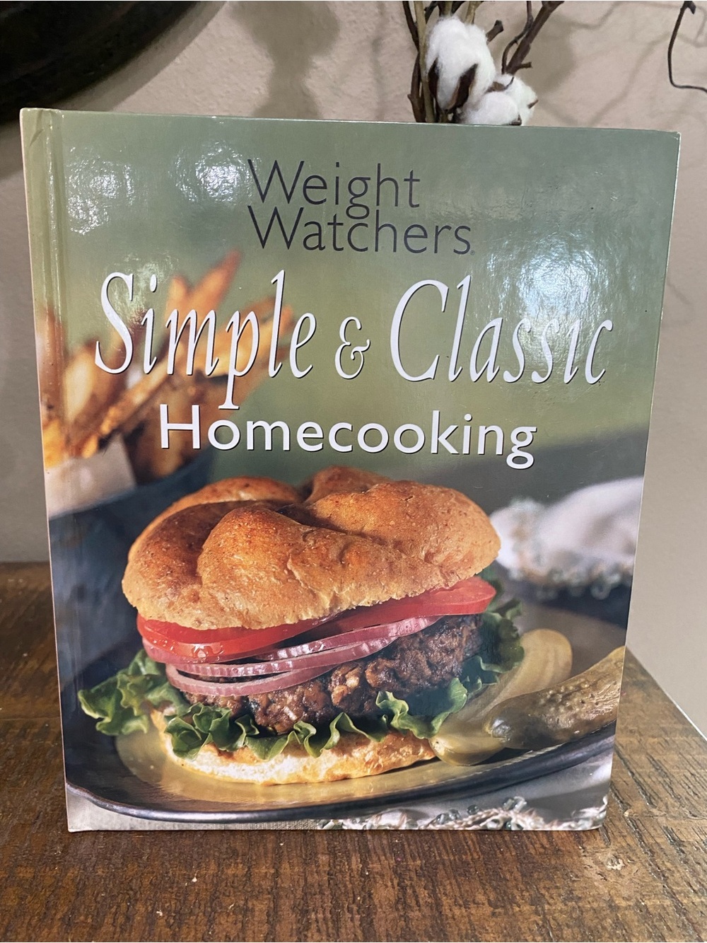 Weight Watchers Simple & Classic Homecooking Cookbook, vintage